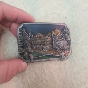 Siskiyou long haul forrestry trucker 1984 belt buckle